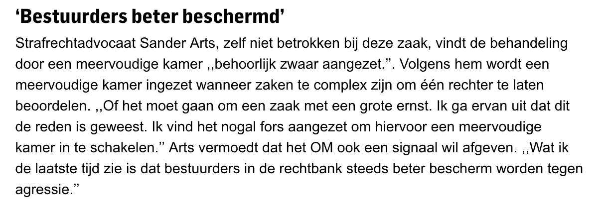 Advocaat Breda Sander Arts over de dildo zaak Oostvaardersplassen